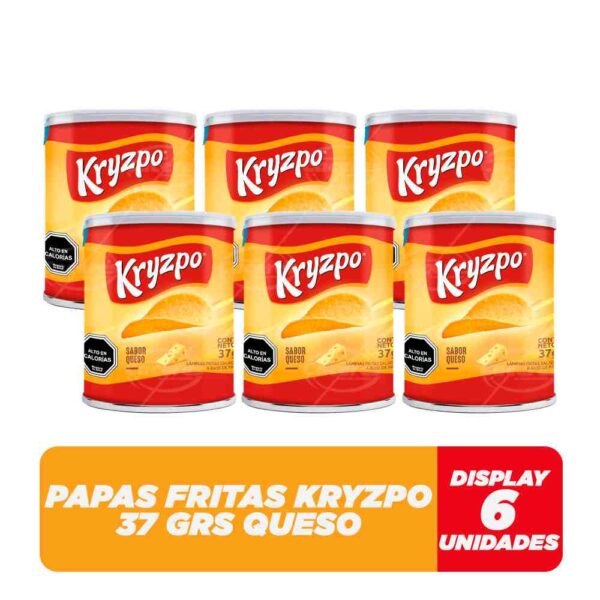 kryspo sabor queso 6x37grs