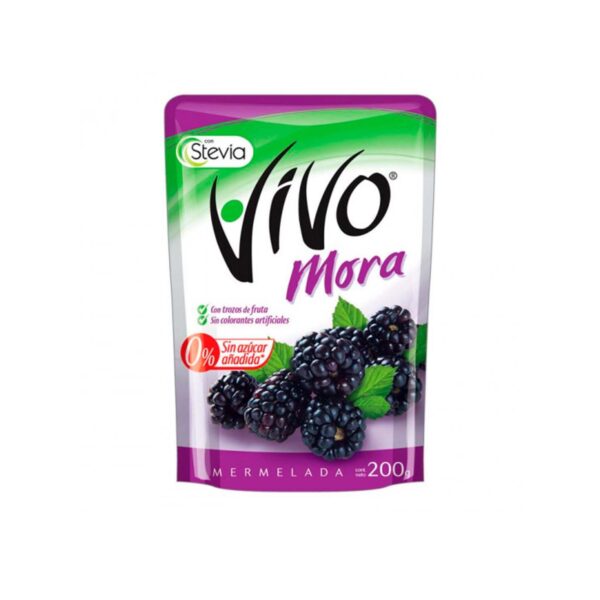 mermelada vivo de mora 175 grs