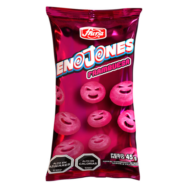 sufles enojones sabor franbuesa 45 grs