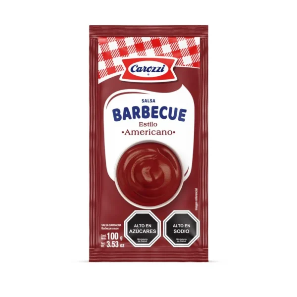 salsa barbecue carozzi 100 grs