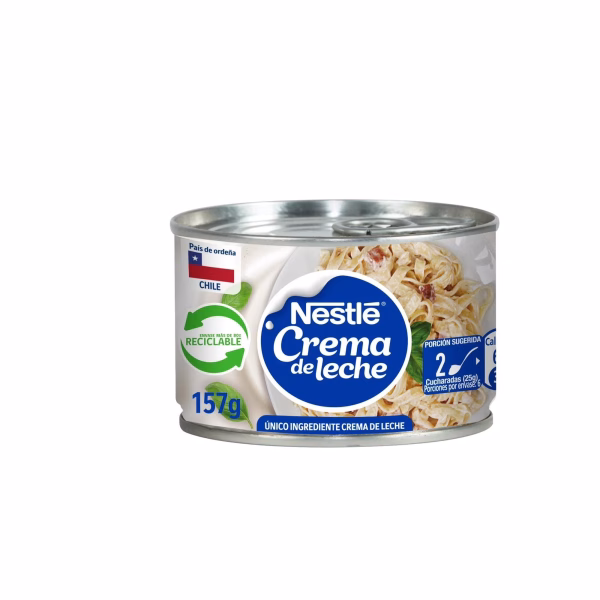 crema de leche nestle 157 grs