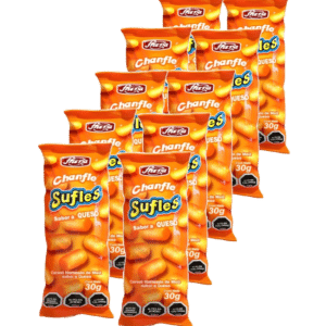 manga sufles sabor a queso fruna 10x30 grs