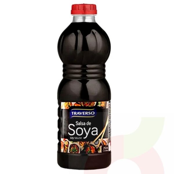 salsa soya 250 ml traverso